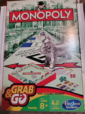 Monopoly On The Go Board Game