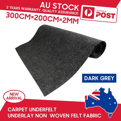 0.5m X 0.5m (50cm X 50cm) Black 2mm Thick Speaker Felt Fabric - For Subwoofer Boxes, Car Trunk Liners, Crafts