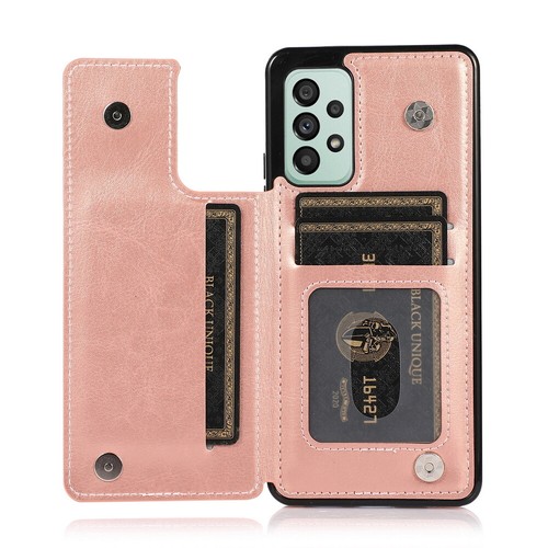 Luxury Leather Back Wallet Case Cover Kickstand For Samsung A33 A53 A73 A70 A71 - Picture 16 of 19