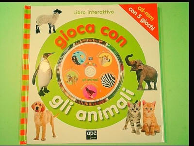 TIERSPIEL INTERAKTIVES BUCH BIENE JUNIOR MIT CD ROM