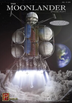 Pegasus 9109 / The Moonlander Spacecraft 1/350 Maßstab Modell Hobby Set - T48