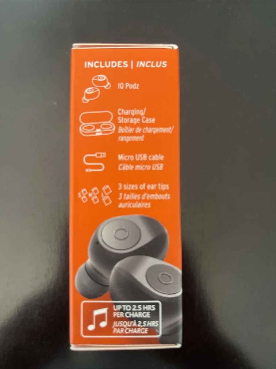 iQ Podz 06 True Wireless Earbuds Bluetooth 5.0 with charge case BRAND NEW