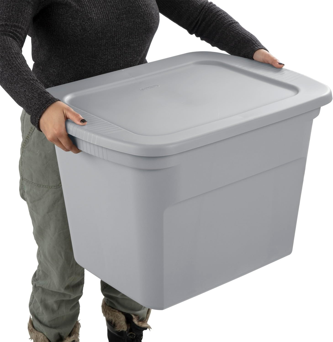18 Gallon Target Storage Totes With Lids Plastic Storage Container