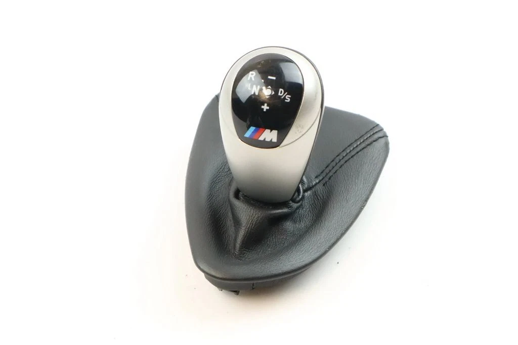 BMW E90 E92 E93 M3 LEATHER DCT SHIFT GEAR SELECTOR SWITCH KNOB LHD 2283706