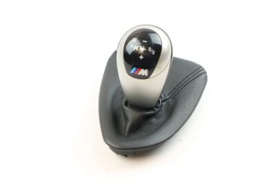 BMW E90 E92 E93 M3 LEATHER DCT SHIFT GEAR SELECTOR SWITCH KNOB LHD