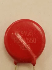 N.I.B. Littelfuse IF9RU P20V550 1625 (V20E550P) Radial Varistor Epoxy Ultramov