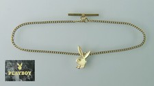 Krawattenhalter, Krawattenkette, Play-Boy in Gold  333/ooo