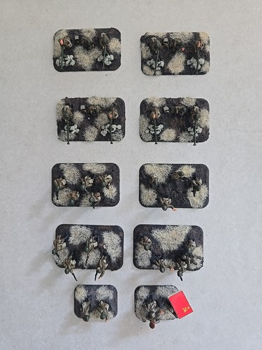 Lot of 10 Flames of War Soviet Udamy Platoon Painted FOW Battlegroup 15mm - Picture 2 of 11
