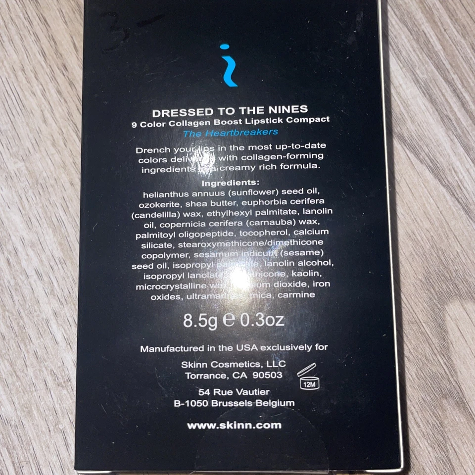 Компактная помада Skinn Dimitri James Dressed To The Nines Collagen Boost - Изображение 3 из 3