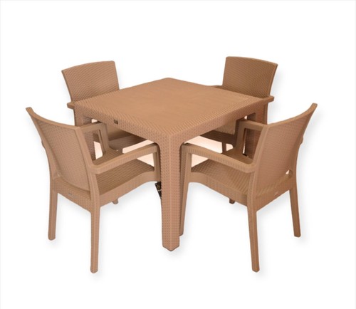 Gartentisch Möbel OHNE Glasplatte /90x90x76cm/ NUR TISCH - Bild 2 von 3