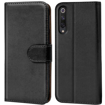 Handyhülle für Xiaomi Mi 9 SE Hülle Premium PU Leder Flip Schutzhülle Etui