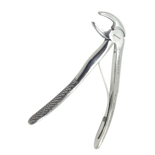 Set Of 10 Dental Children Extracting Forceps lower incisors & canines fig.565 CE - Picture 4 of 4
