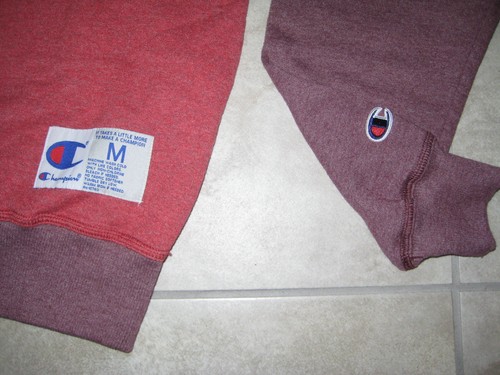 Sudadera Suéter M MEDIANA USADA Estilo CAMPEÓN Logotipo Marca Roja Hip Hop M - Imagen 7 de 12
