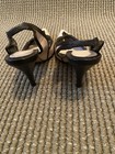Enzo Angiolini Pink And Brown Sling Back Heels Size 6.5 3” Heel — photo 4