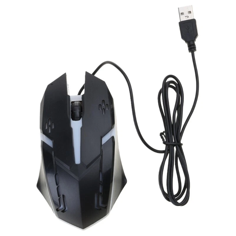 3D Antiskid Roller Mouse Wired Computer Gaming Mice for PC Laptop Desktop - Image 2 of 4