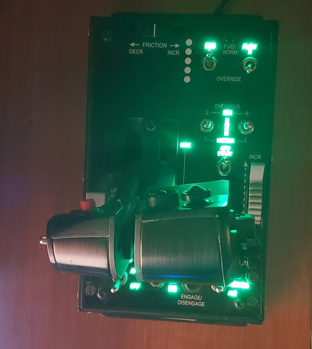 Thrustmaster Hotas Warthog Flight Stick Joystick for PC - Black