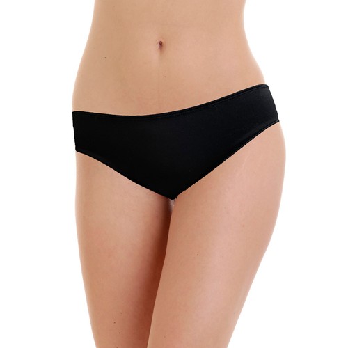 5er Pack Mädchen Unterhose Slip Schwarz Weiß Stretch Bambus Viskose Super Weich - Bild 2 von 19