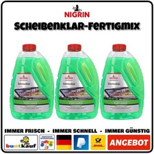 3x NIGRIN Performance Scheibenklar Sommer Fertigmix (3x 3l)