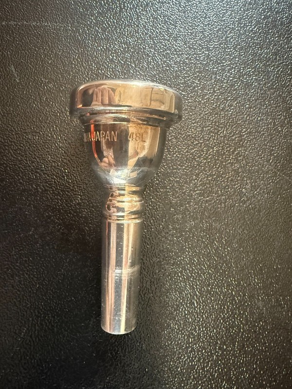 Yamaha 48L trombone mouthpiece,   Large shank