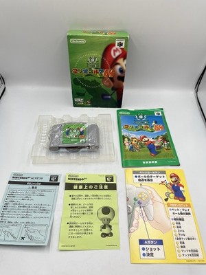Mario Golf 64 Complete Set! 2 flyers Japan Nintendo 64 N64 Very Good Condition!