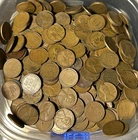 1909-1958 Lincoln Wheat Cent Penny 500ct Bulk Lot PDS Mint Marks Actual Photos