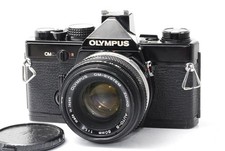Olympus OM-2N Black Camera Body  ZUIKO AUTO-S 50mm F1.8 Kit Used
