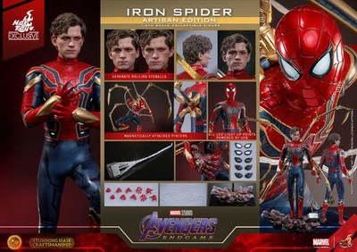 ホットトイズ MMS762AE アイアン・スパイダー Iron Spider Hot Toys MMS762AE Avengers: Endgame Iron Spider spiderman (Artisan