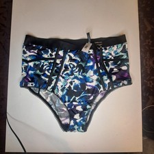 Torrid Microfiber Floral High Waist Cheeky Panty Size 00X 10/12, M/L