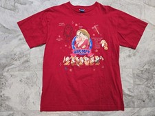 Vintage Disney Grumpy Snow White Seven Dwarves T-Shirt Mens Sz L Red