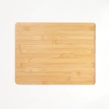 10"x13" Reversible Bamboo Cutting Board Natural - Figmint™