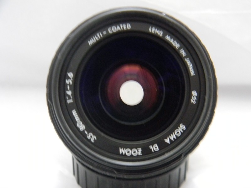 Sigma 35-80MM F/4-5.6 DL MF Lens for Olympus Mount Manual Focus Cameras
