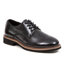 Deer Stags Boys Oxford Dress Shoes Black Size 5.5 Kids Wedding School Uniform