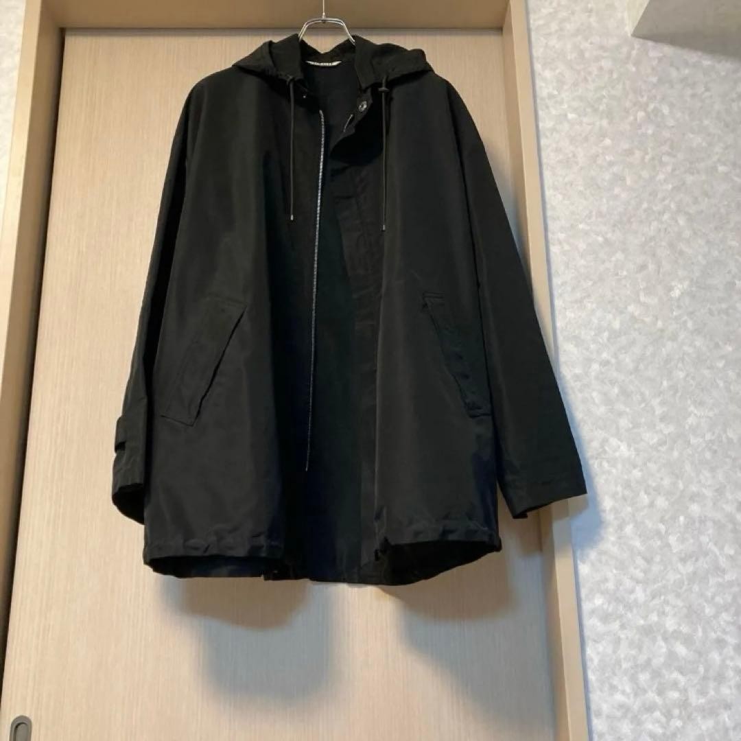 AURALEE SILK POLYESTER GROSGRAIN HOODED 【公式通販】