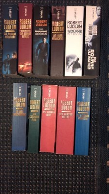 11 Thriller von ROBERT LUDLUM   Taschenbücher in prima Zustand