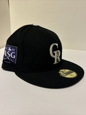 Colorado Rockies 2021 All Star Game Patch 7 3/4 New Era Hat - Made In USA