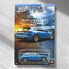 HOT WHEELS PORSCHE PANAMERA SILVER SERIES HYBRID SPEED 4/5 MATTEL AUTO NUOVO & IMBALLO ORIGINALE