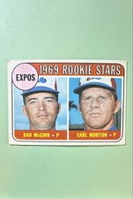1969 Topps - High # Carl Morton, Dan McGinn #646 (RC)