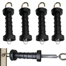 5-Pack Plastic Electric Fence Gate Handles with Spring Mechanism