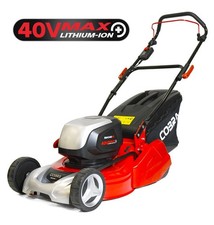 Image of Cobra RM4340VX 17" 40V Max+ Cordless Rear Roller Mower Battery + Charger
