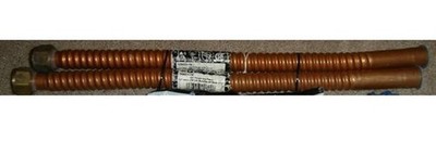 2 Copper Flex Connectors 3/4  FIP x 3/4  F Sweat x 18 