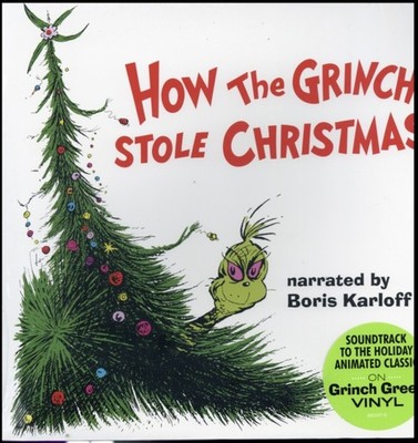 Dr. Seuss - How The Grinch Stole Christmas - Vinyl Record - G3z