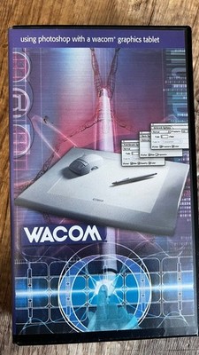 Using Photoshop with a Wacom Graphics Tablet VHS 2000 Tutorial KW Computer