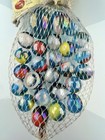 Vacor Mega Marbles Surfing Glass Marbles Net Bag Players Shooter Rare Vintage — photo 3