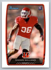 2013 Bowman Football #149 Shawn Williams RC Bengals