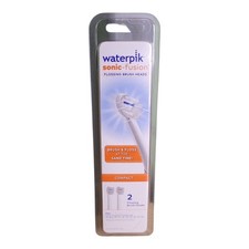 Waterpik Compact Replacement Flossing Brush Heads for Sonic Fusion SF01-04 NEW