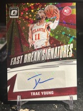 2024-25 Optic #FBS-TRA Fast Break Signatures TRAE YOUNG /10 GOLD Atlanta Hawks🔥
