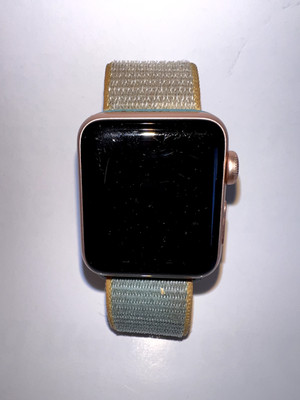 Apple Watch Series 3, 38mm Rose Gold Aluminum Case, GPS, WR-50