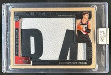 2024-25 One and One Donovan Clingan Rookie Jumbo Memorabilia RC Patch #/20