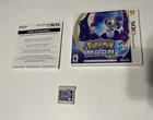 Nintendo Pokémon Moon 2016 (3DS) E-Everyone JRPG Role Playing w/ Manual Tested