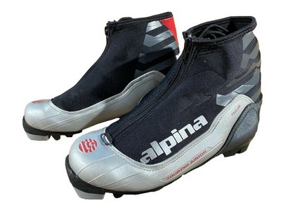 Alpina T10 Jr Touring Nordic Cross Country Ski Boots Size EU36 US4.5 for NNN 938